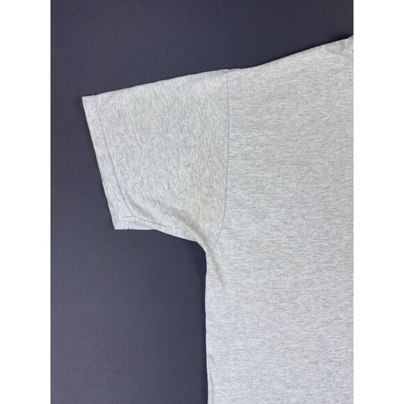 Rare Vintage 90s Texas Womens University Physical Therapy Art Da Vinci Gray Tee - Picture 9 of 13